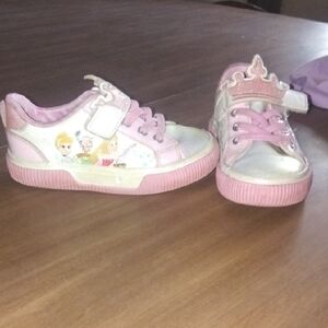 Kids Pink Princess Sneakers